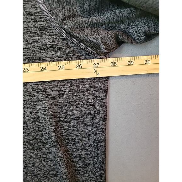 Tommy Bahama Islandzone Half-Zip Pullover Gray/Black Heather 2XL - Picture 8 of 10